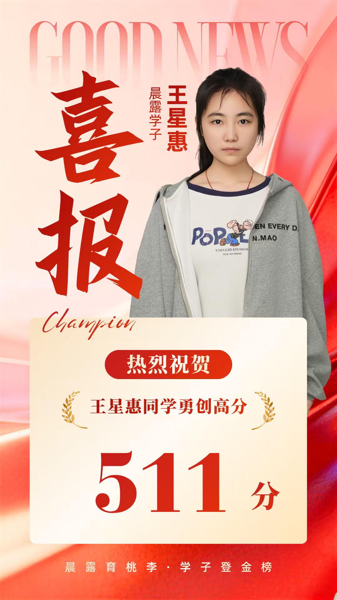 入校462.5分 提分48.5分
